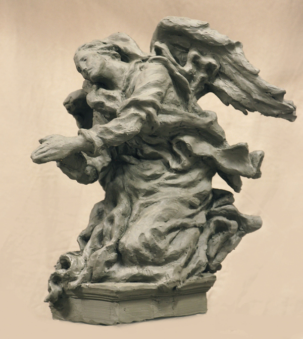 Baldacchino Angel study