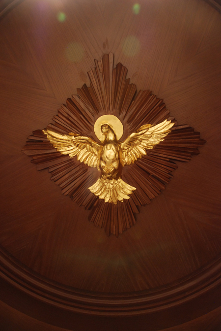 Holy Spirit for Ambo sounding board of St Joseph Cathedral