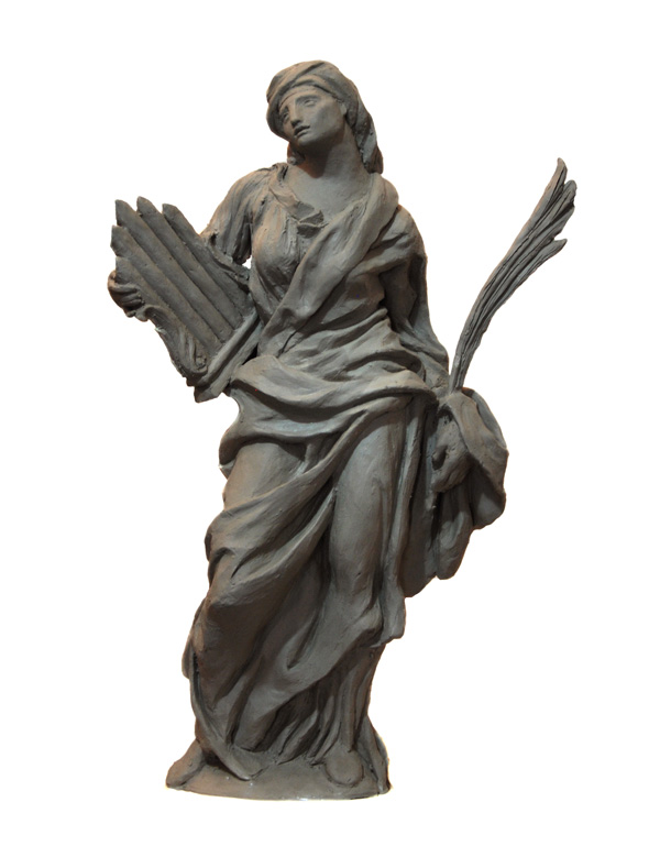 Saint Cecilia in progress (second version)