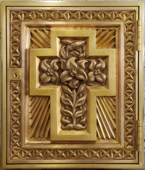Tabernacle door for St Joseph Cathedral